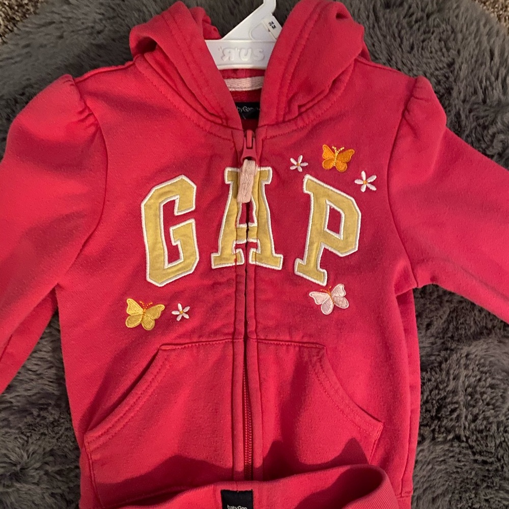Baby gap sweatshirt outfit 2t